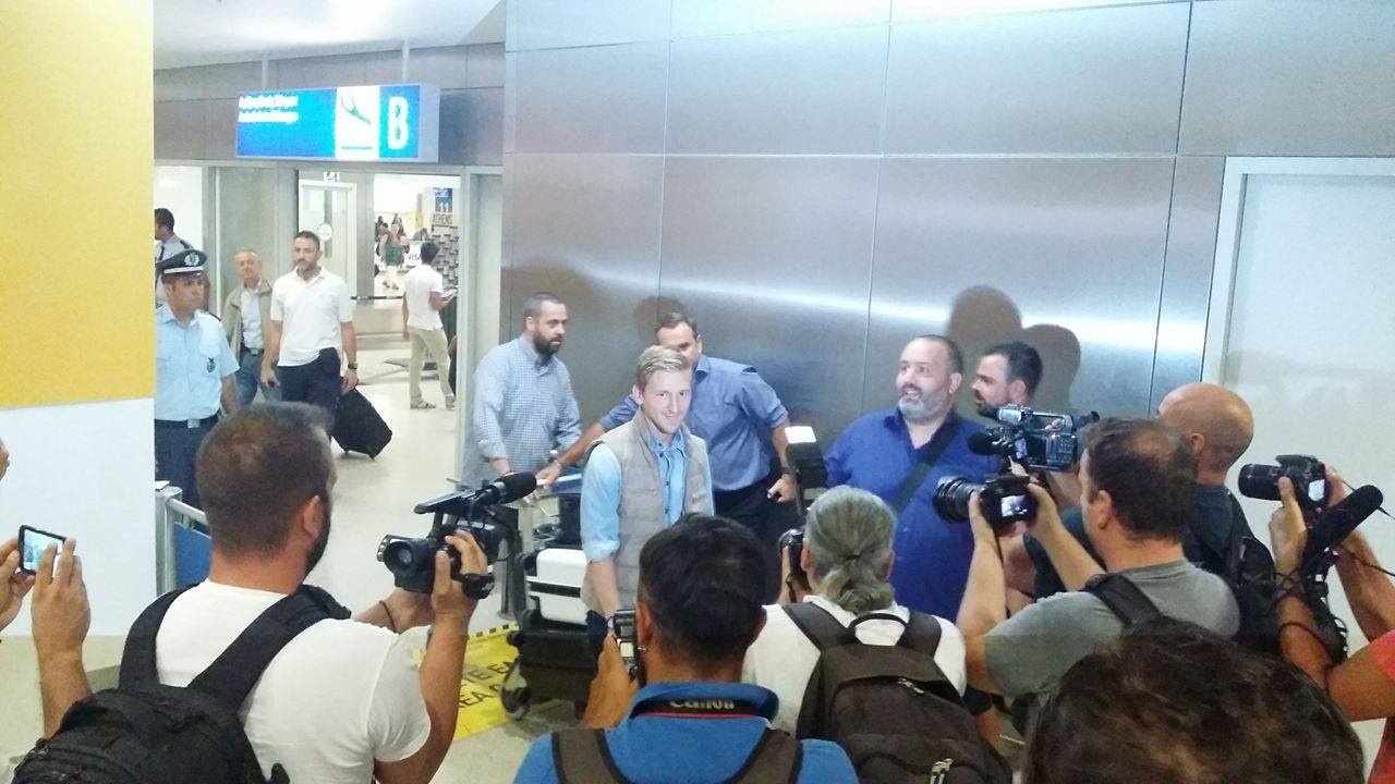 Ολυμπιακός: Στην Ελλάδα ο Μαρίν (photos)