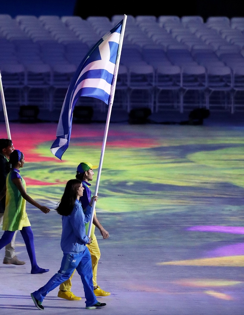 Ρίο 2016: Η είσοδος της Στεφανίδη στην τελετή λήξης (photos)