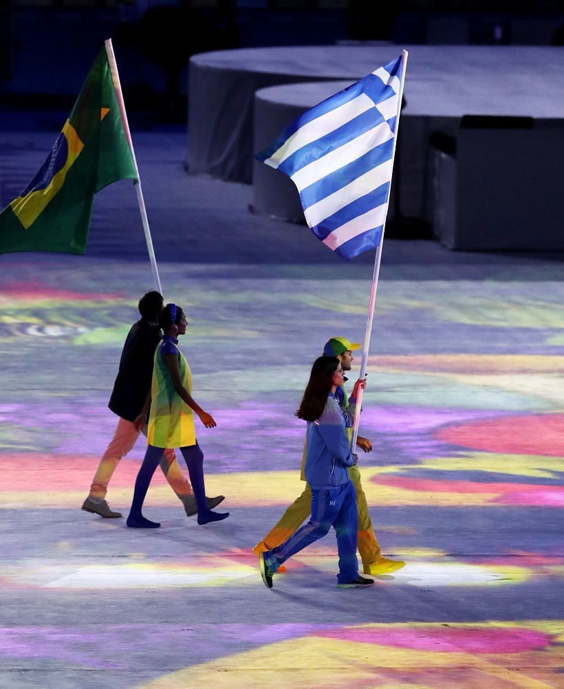 Ρίο 2016: Η είσοδος της Στεφανίδη στην τελετή λήξης (photos)