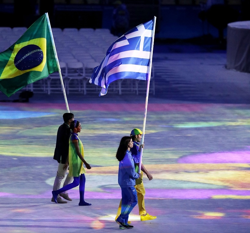 Ρίο 2016: Η είσοδος της Στεφανίδη στην τελετή λήξης (photos)