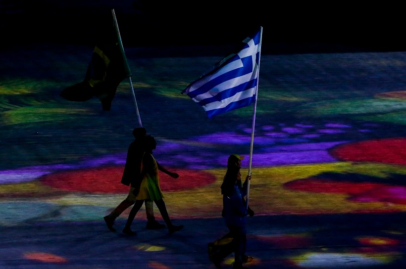 Ρίο 2016: Η είσοδος της Στεφανίδη στην τελετή λήξης (photos)