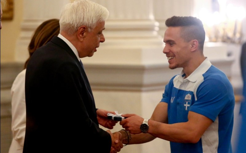 Στο Προεδρικό Μέγαρο οι Ολυμπιονίκες (photos)