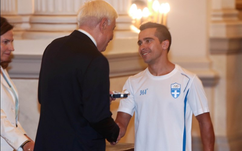 Στο Προεδρικό Μέγαρο οι Ολυμπιονίκες (photos)