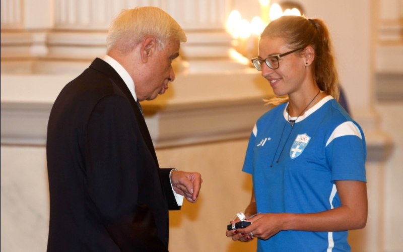 Στο Προεδρικό Μέγαρο οι Ολυμπιονίκες (photos)