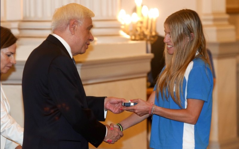 Στο Προεδρικό Μέγαρο οι Ολυμπιονίκες (photos)