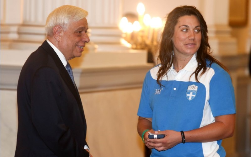 Στο Προεδρικό Μέγαρο οι Ολυμπιονίκες (photos)