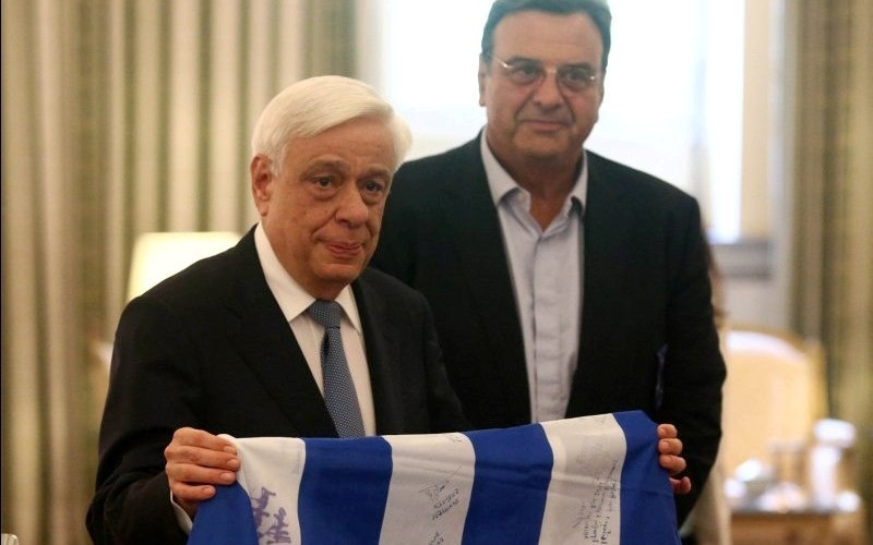 Στο Προεδρικό Μέγαρο οι Ολυμπιονίκες (photos)