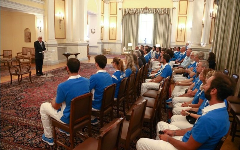 Στο Προεδρικό Μέγαρο οι Ολυμπιονίκες (photos)