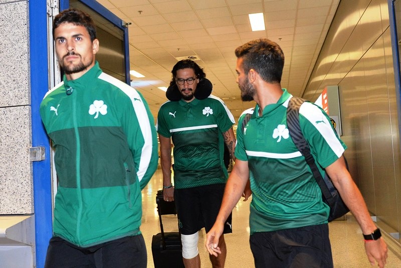 Χαμόγελα στην επιστροφή του Παναθηναϊκού (photos)