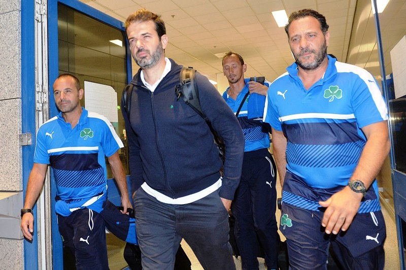 Χαμόγελα στην επιστροφή του Παναθηναϊκού (photos)