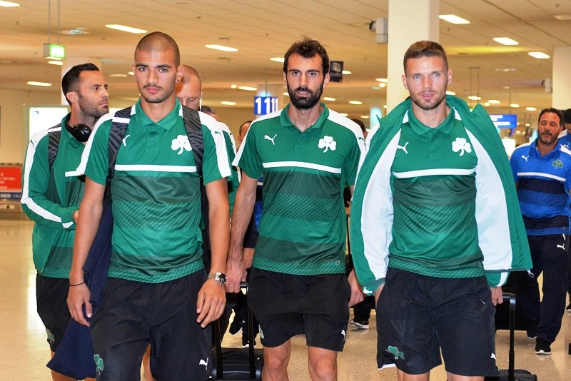 Χαμόγελα στην επιστροφή του Παναθηναϊκού (photos)