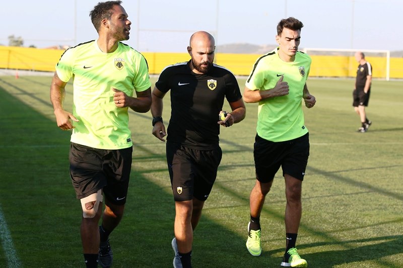 ΑΕΚ: «Πρώτη» για Λάζαρο και Λέσκοτ (photos)