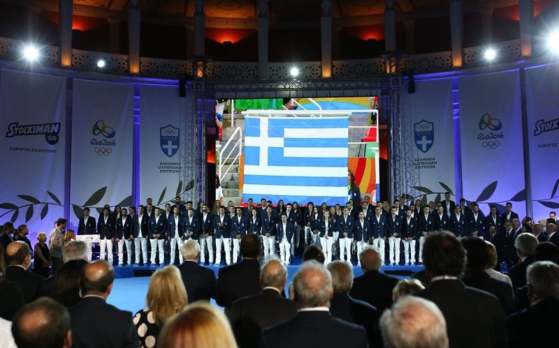 Αίγλη στο Ζάππειο για τους Ολυμπιονίκες (photos)