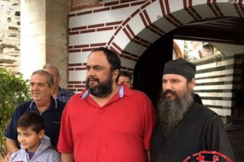 Στο Άγιο Όρος ο Μαρινάκης (photos)
