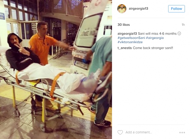 Συγκίνησε ο Σανικίτζε από το φορείο (photo)