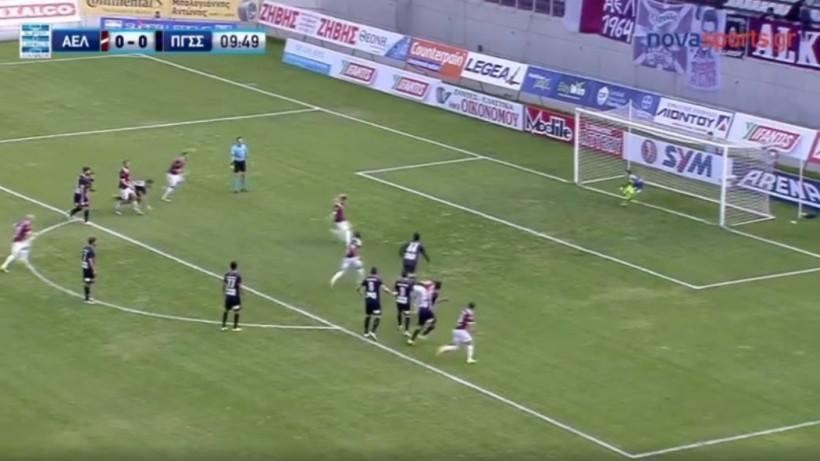 Μηπως έπρεπε να επαναληφθεί το πεναλτι της Λάρισας; (photo)