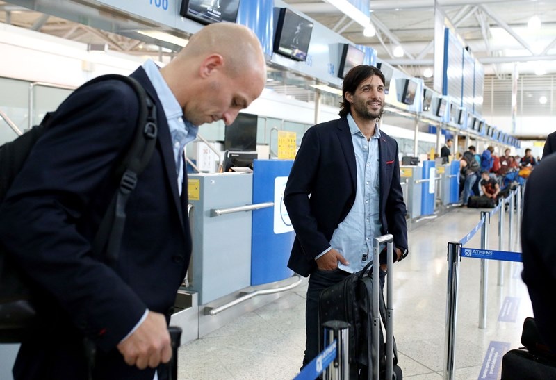 Ολυμπιακός: Έφυγε για Καζακστάν (photos)