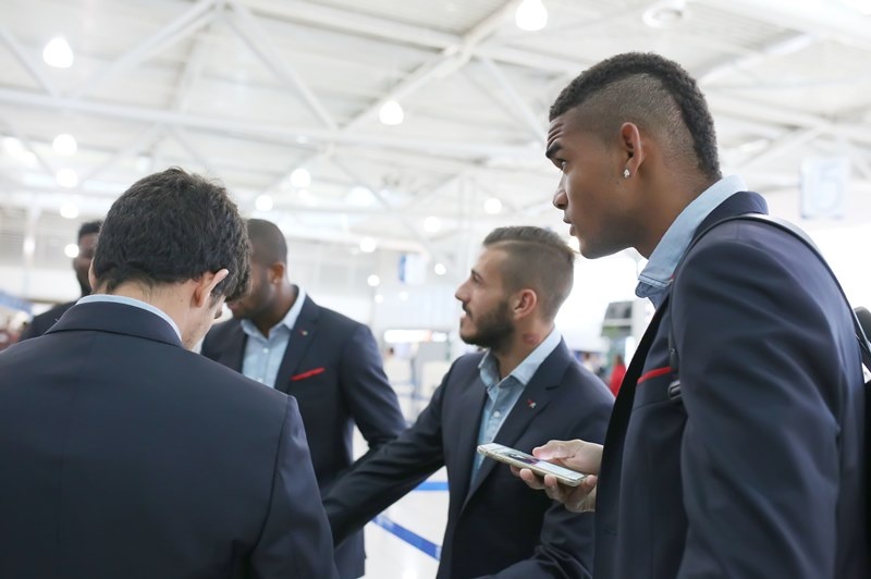 Ολυμπιακός: Έφυγε για Καζακστάν (photos)