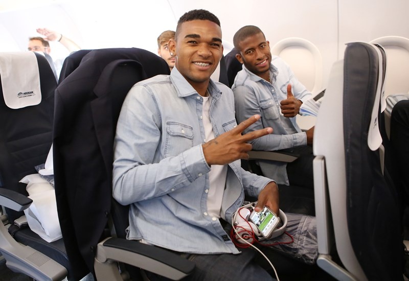 Ολυμπιακός: Έφυγε για Καζακστάν (photos)