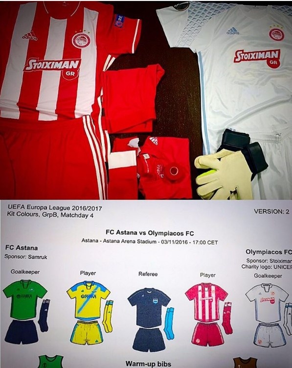 Ολυμπιακός: Με τα ερυθρόλευκα στο Καζακστάν (photo)