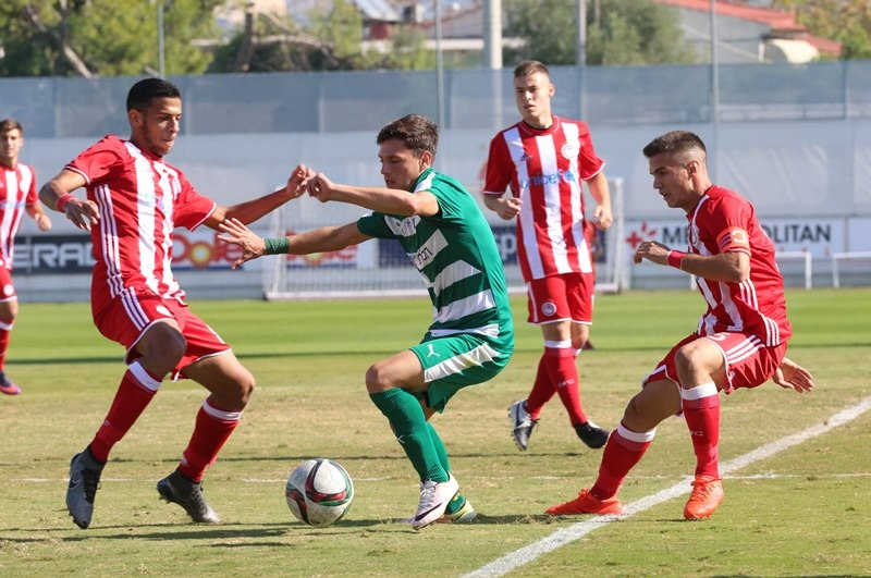 Ολυμπιακός - Παναθηναϊκός: «Ερυθρόλευκη» πεντάρα στους Νέους (photos)