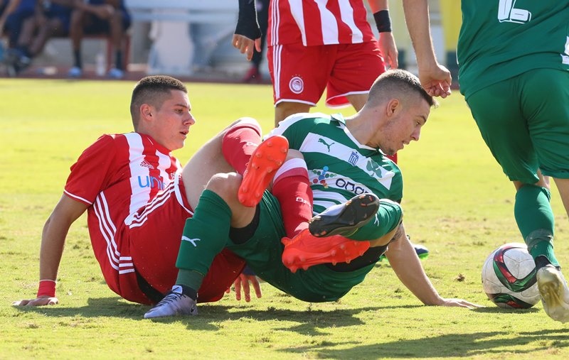 Ολυμπιακός - Παναθηναϊκός: «Ερυθρόλευκη» πεντάρα στους Νέους (photos)