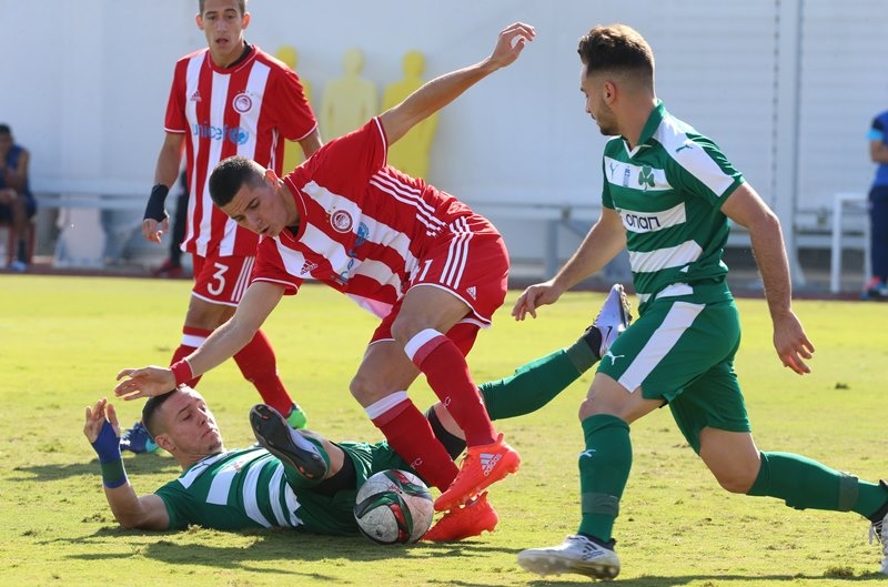 Ολυμπιακός - Παναθηναϊκός: «Ερυθρόλευκη» πεντάρα στους Νέους (photos)