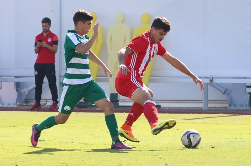 Ολυμπιακός - Παναθηναϊκός: «Ερυθρόλευκη» πεντάρα στους Νέους (photos)