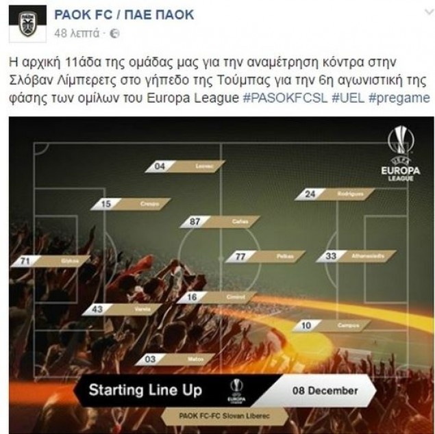 Ποιος PAOK; Το PASOKFC είναι εδώ! (photo)