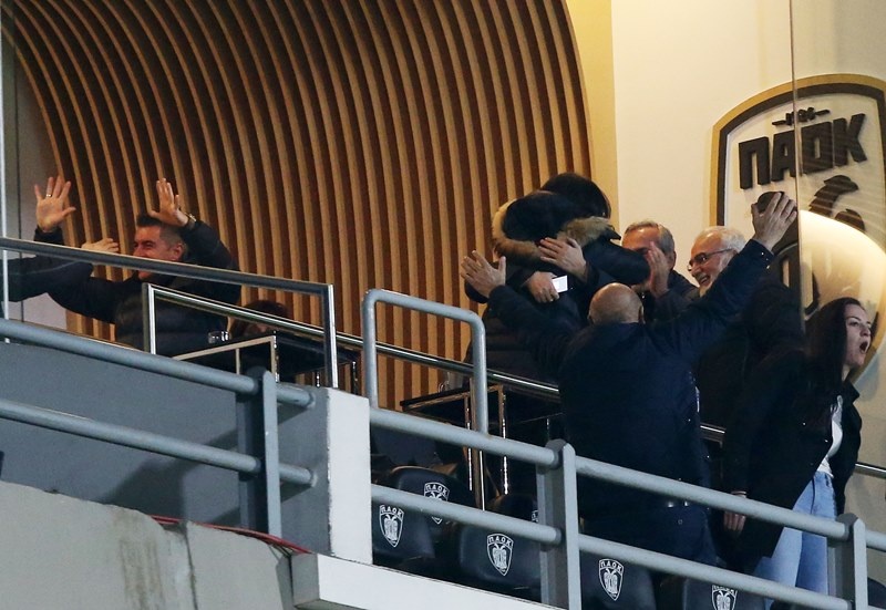ΠΑΟΚ: Πανηγύρισε έξαλλα την πρόκριση ο Σαββίδης (photos)