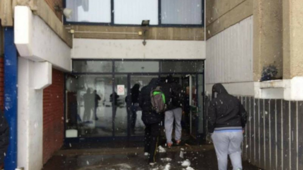 Πήγε για προπόνηση με χιόνια η ΑΕΚ (photos)