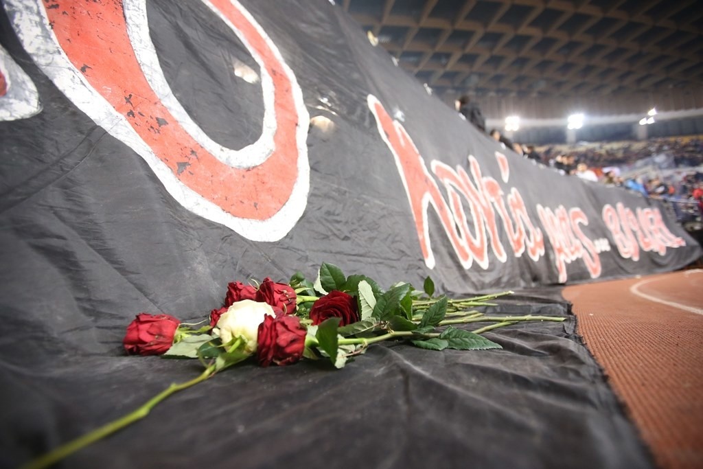 Τιμήθηκαν τα θύματα της τραγωδίας της Θύρας 7 στο ΣΕΦ