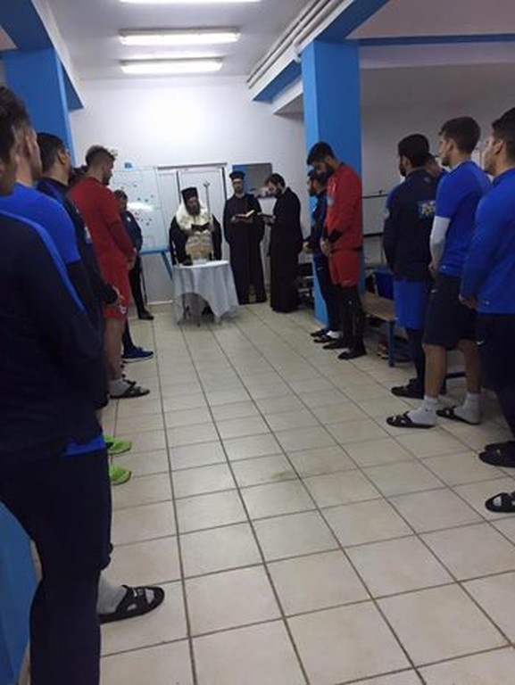 ΠΑΣ Γιάννινα: Αγιασμός στο ΠΕΑΚΙ και η… παραβολή του «ψαρά»! (photos)