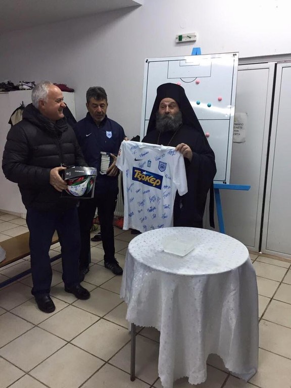 ΠΑΣ Γιάννινα: Αγιασμός στο ΠΕΑΚΙ και η… παραβολή του «ψαρά»! (photos)