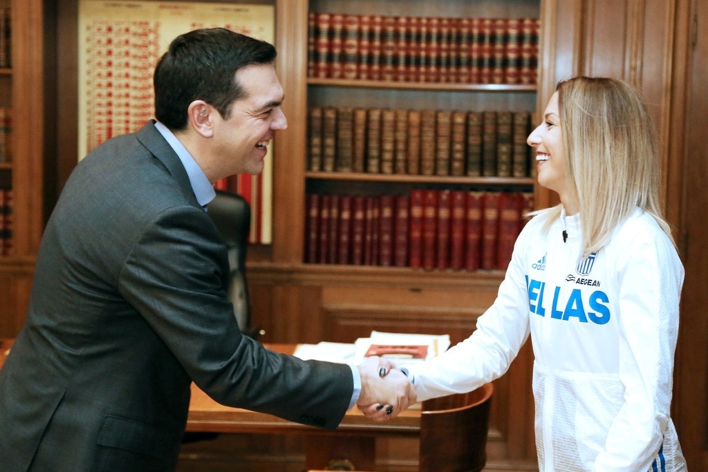 Στο Μέγαρο Μαξίμου η αποστολή του Ευρωπαϊκού Πρωταθλήματος