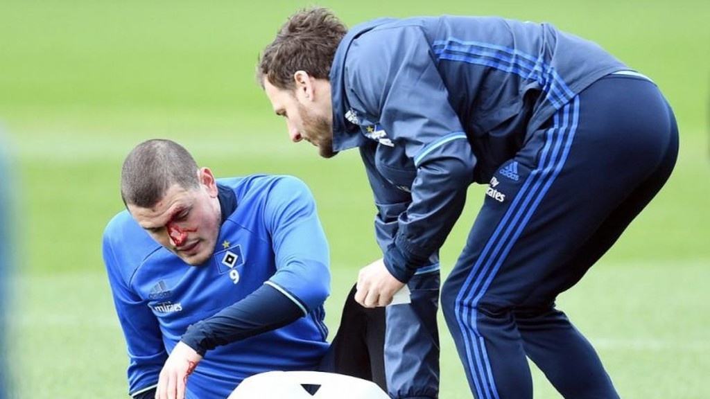 Γέμισε αίματα ο Κυριάκος Παπαδόπουλος στην προπόνηση