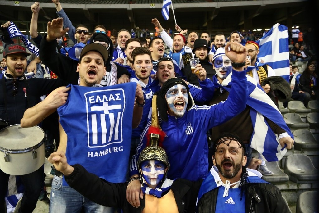 Βέλγιο-Ελλάδα: Γαλανόλευκο χρώμα στις Βρυξέλλες