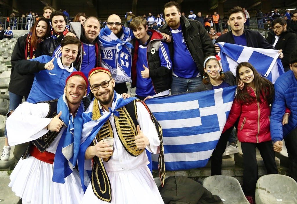 Βέλγιο-Ελλάδα: Γαλανόλευκο χρώμα στις Βρυξέλλες