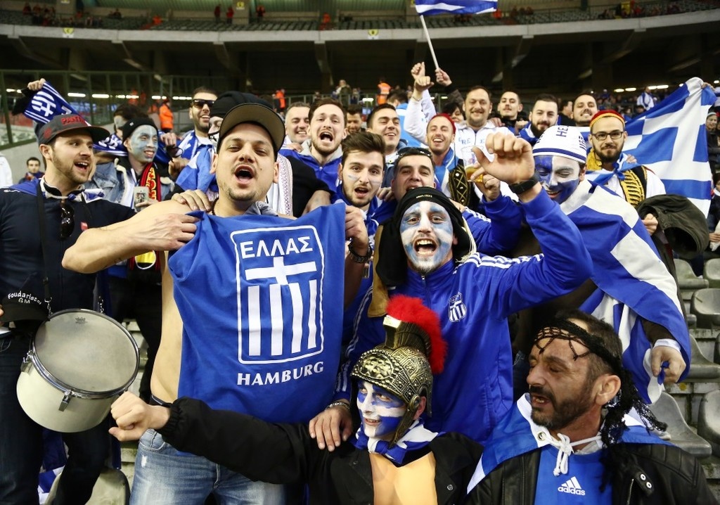 Βέλγιο-Ελλάδα: Γαλανόλευκο χρώμα στις Βρυξέλλες