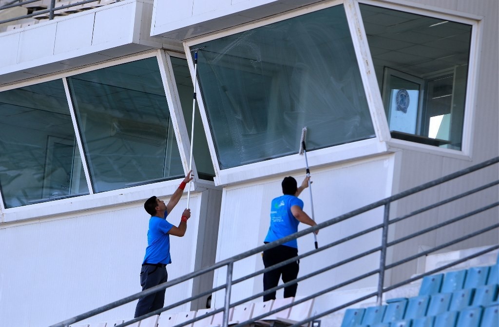 Τελικός Κυπέλλου: Στο φουλ οι εργασίες στο Πανθεσσαλικό! (photos)