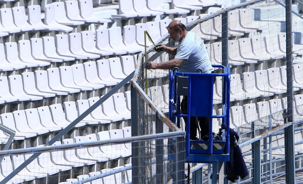 Τελικός Κυπέλλου: Στο φουλ οι εργασίες στο Πανθεσσαλικό! (photos)