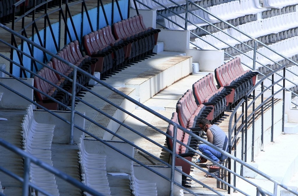 Τελικός Κυπέλλου: Στο φουλ οι εργασίες στο Πανθεσσαλικό! (photos)