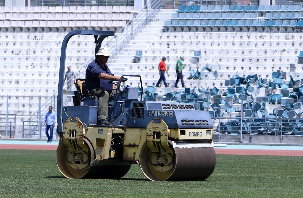 Τελικός Κυπέλλου: Στο φουλ οι εργασίες στο Πανθεσσαλικό! (photos)