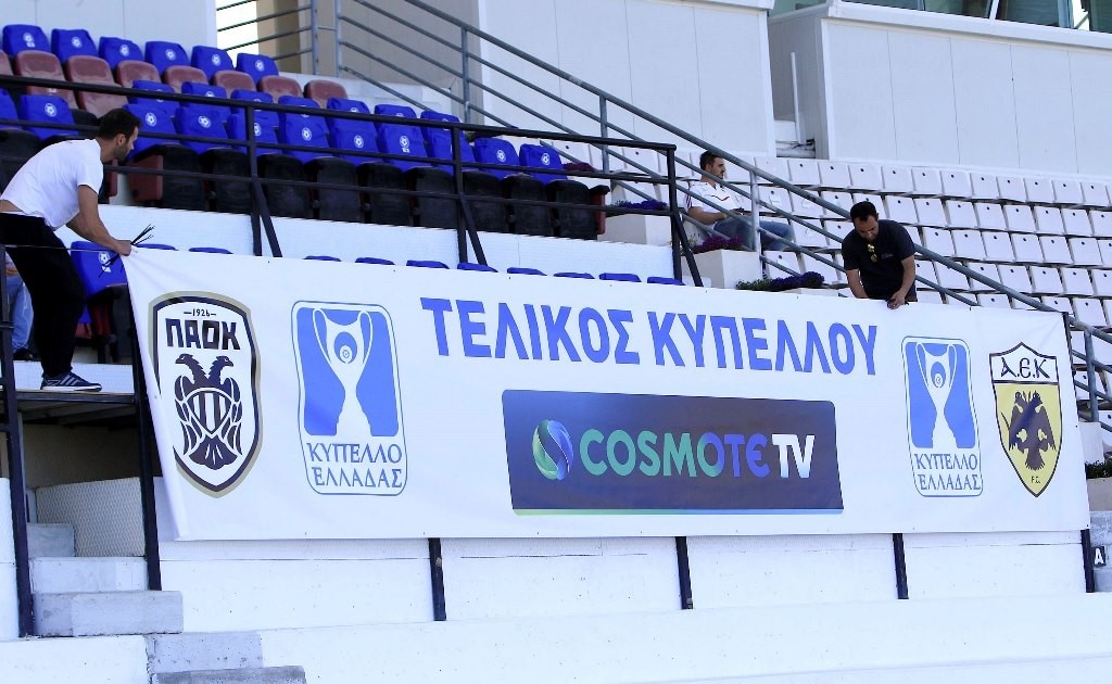 Τελικός Κυπέλλου: Ετοιμασίες… made in Greece! (photos)