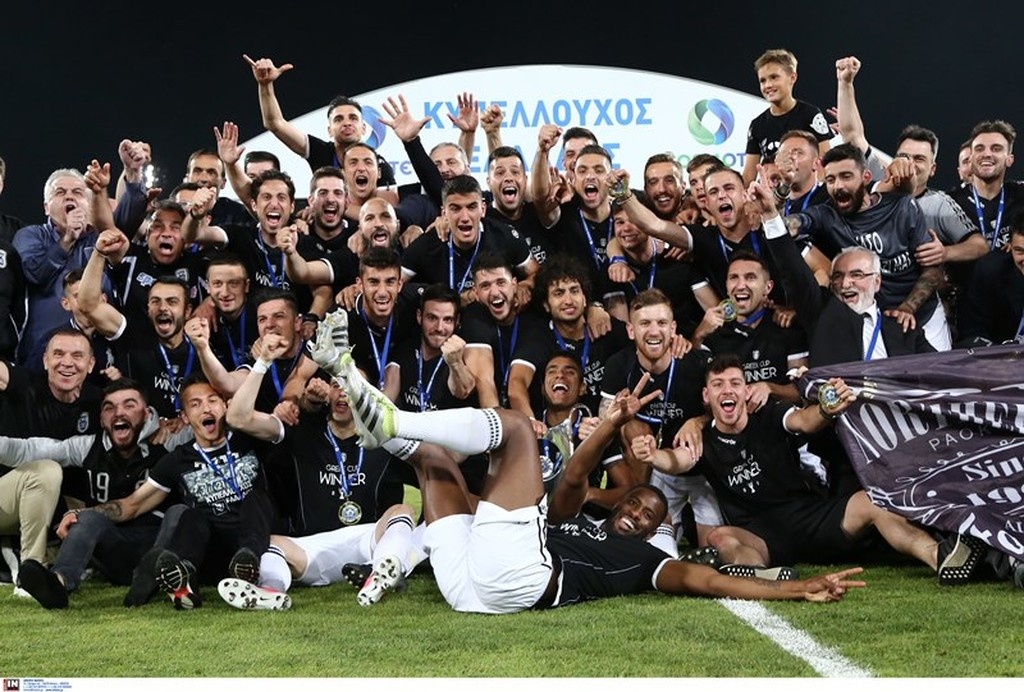 Τελικός Κυπέλλου Ελλάδας 2017: Δείτε πως πανηγύρισαν οι παίκτες του ΠΑΟΚ