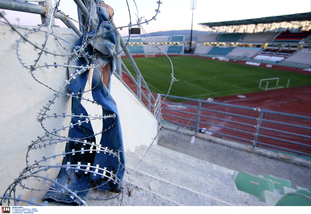 Βομβαρδισμένο τοπίο το Πανθεσσαλικό