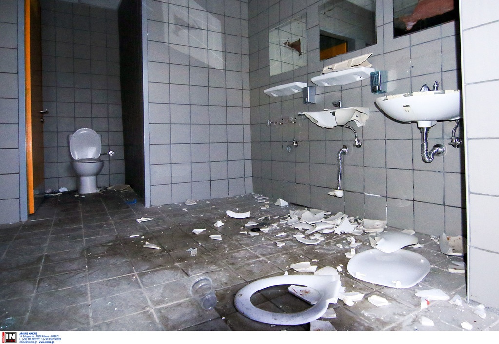 Βομβαρδισμένο τοπίο το Πανθεσσαλικό