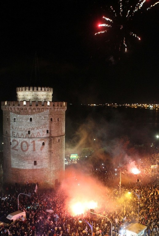 ΠΑΟΚ: «Κάηκε» ο Λευκός Πύργος με το Κύπελλο!
