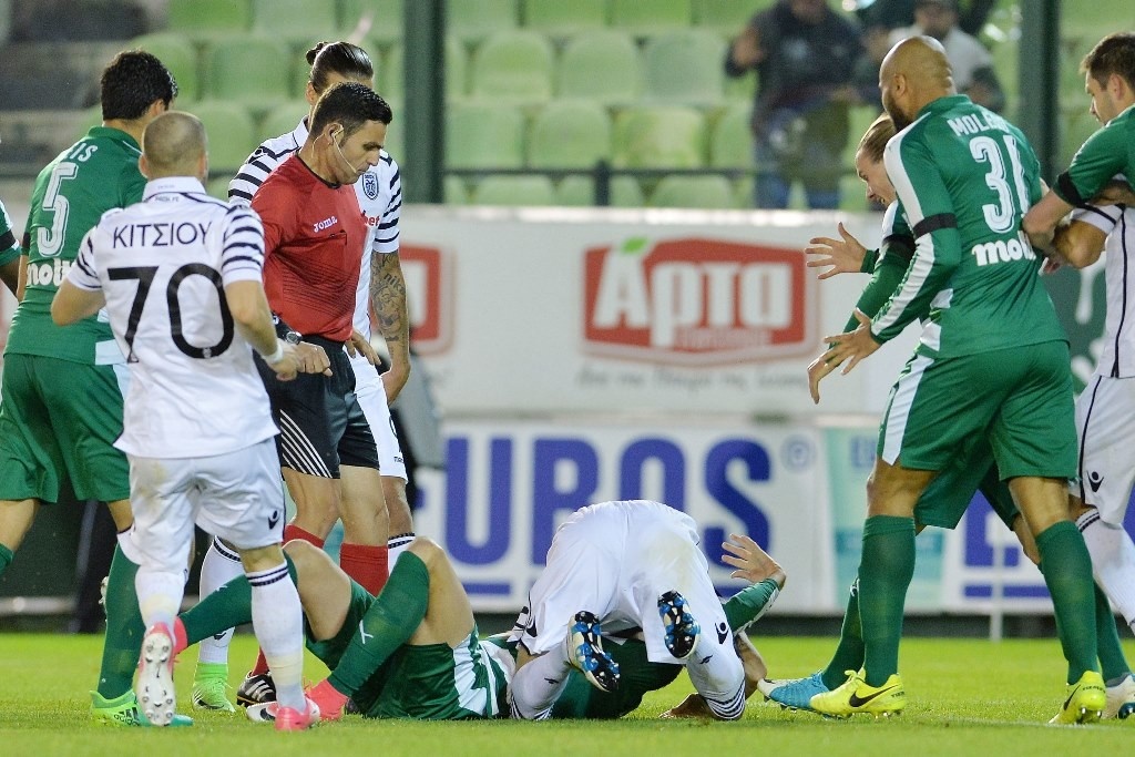 Καρέ-καρέ τα επεισόδια στο Παναθηναϊκός-ΠΑΟΚ