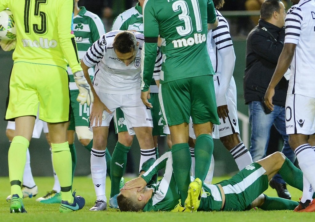 Καρέ-καρέ τα επεισόδια στο Παναθηναϊκός-ΠΑΟΚ